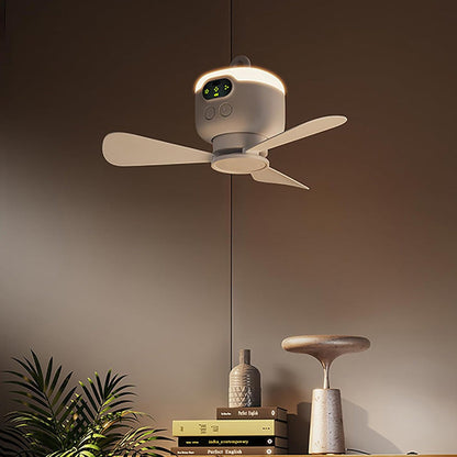 ⏳40 % RABATT🔥🍃Ultratyst uppladdningsbar takfläkt med LED-belysning🔌 | För sovrum 😴, kök 👩‍🍳 och garage 🛠️Fri frakt inom Sverige